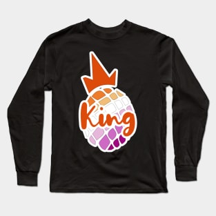 Pride'n'apple Lesbian King ! Long Sleeve T-Shirt